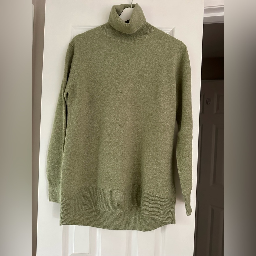 Wool/cashmere turtleneck - Picture 2 of 5